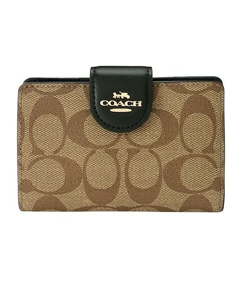 COACH コーチ アウトレット 2つ折り財布 C0082 IMCBI