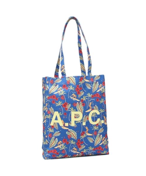 アーペーセー トートバッグ ブルー メンズ レディース APC M61442 COGFE IAH DARK BLUE