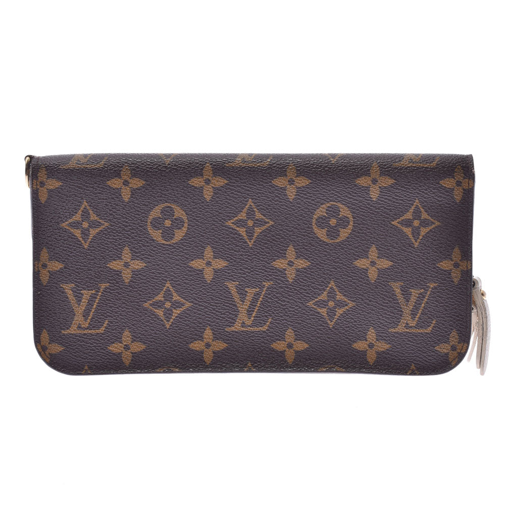 LOUIS VUITTON ルイヴィトン モノグラム ポルトフォイユアンソリット イヴォワール M66563 ユニセックス モノグラムキャンバス 長財布 Bランク 中古 