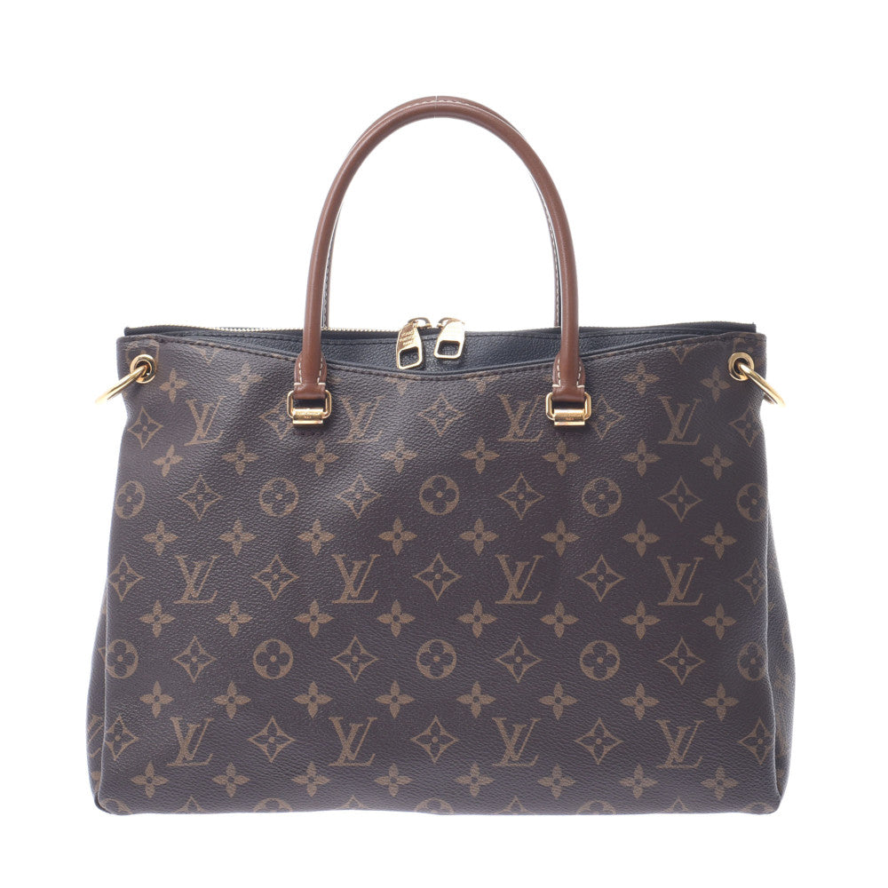 LOUIS VUITTON ルイヴィトン モノグラム パラス 2WAYバッグ ノワール M44064 レディース モノグラムキャンバス ハンドバッグ Aランク 中古 