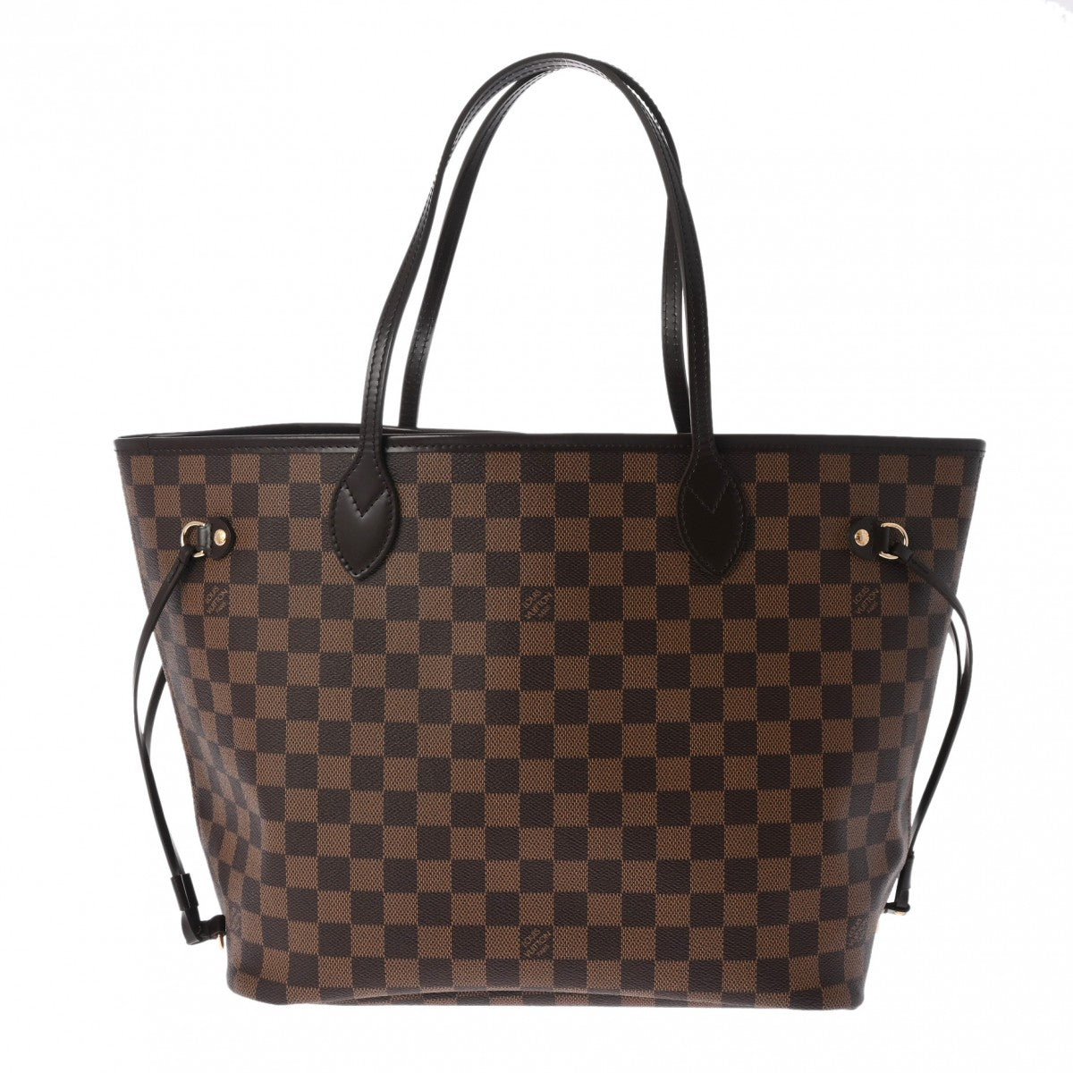 LOUIS VUITTON ルイヴィトン ダミエ ネヴァーフル MM ブラウン N51105 レディース ダミエキャンバス トートバッグ Aランク 中古 