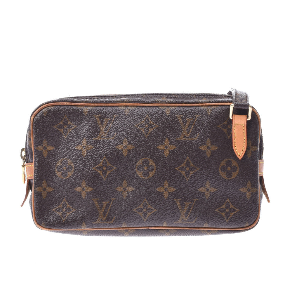 LOUIS VUITTON ルイヴィトン モノグラム マルリーバンドリエール ブラウン M51828 ユニセックス モノグラムキャンバス ショルダーバッグ Bランク 中古 