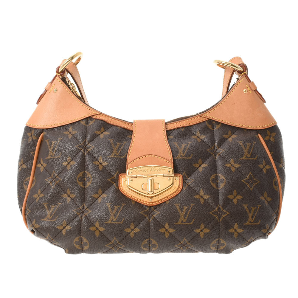 LOUIS VUITTON ルイヴィトン モノグラム エトワール シティ PM ブラウン M41435 レディース モノグラムキャンバス ショルダーバッグ ABランク 中古 