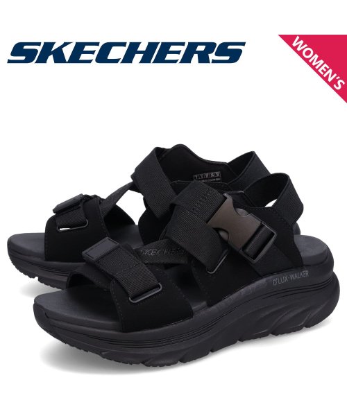 スケッチャーズ SKECHERS サンダル ストラップサンダル デラックスウォーカー クールラインズ レディース 厚底 DLUX WALKER COOL LIN