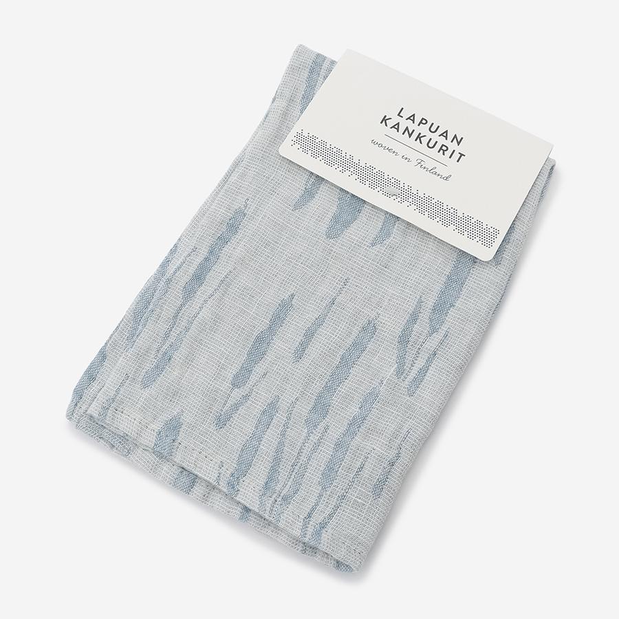 LAPUAN KANKURIT | OSMANKAAMI towel 46×46cm 5/linen-rainy blue