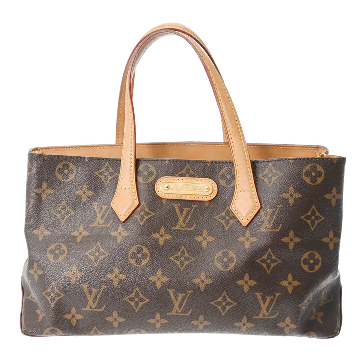 LOUIS VUITTON ルイヴィトン モノグラム ウィルシャーPM ブラウン M45643 レディース モノグラムキャンバス ハンドバッグ Bランク 中古 