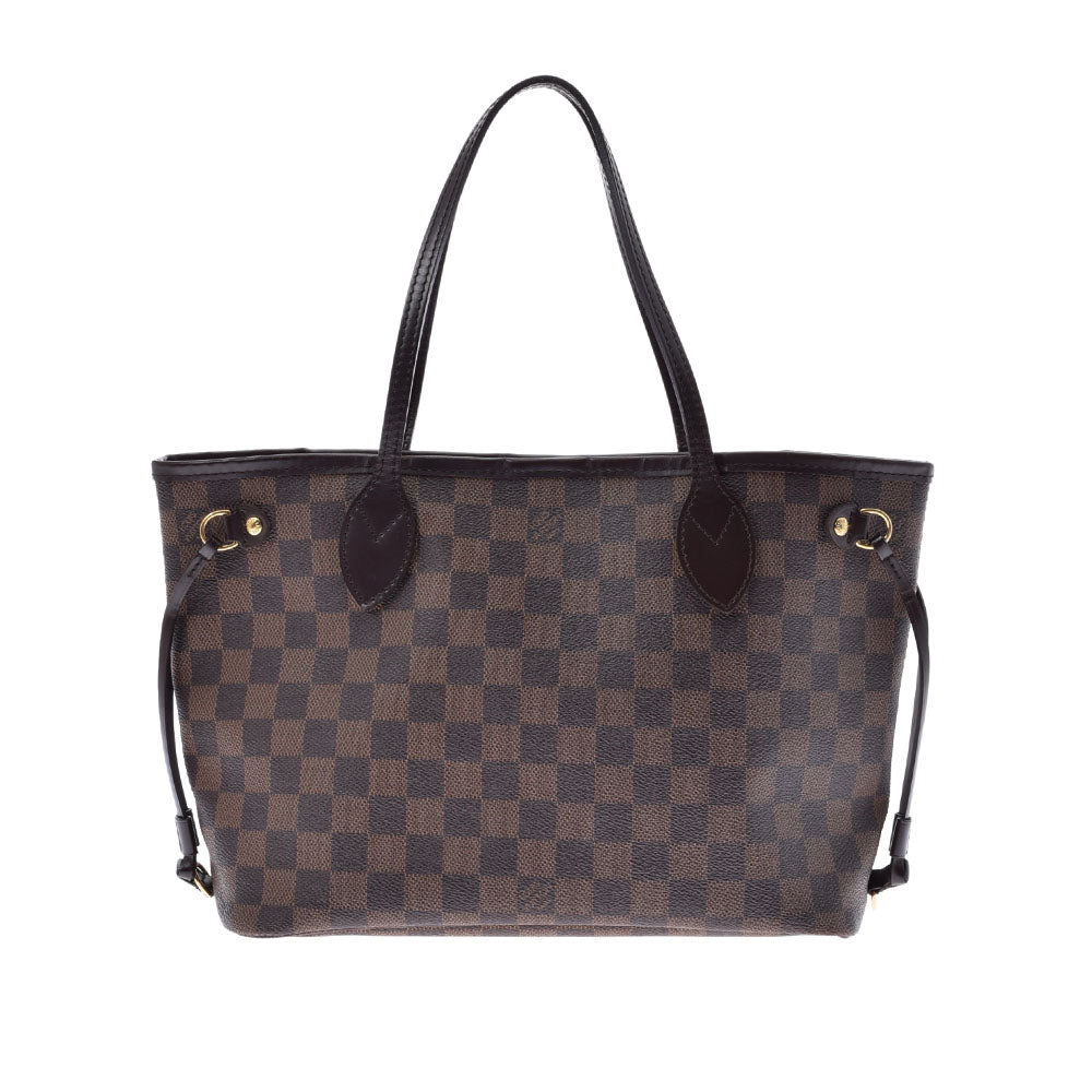 LOUIS VUITTON ルイヴィトン ダミエ ネヴァーフル PM 旧型 ブラウン N51109 レディース ダミエキャンバス ハンドバッグ Bランク 中古 