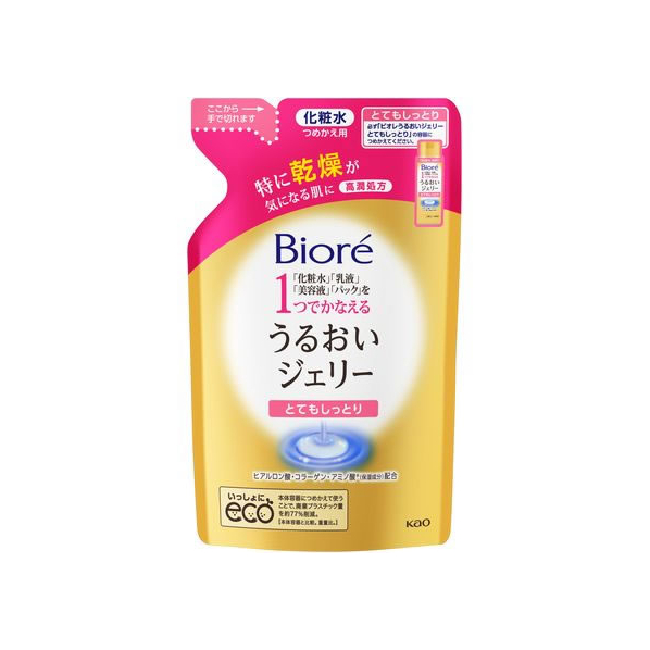 KAO ビオレ うるおいジェリー とてもしっとり 詰替 160mL F911634