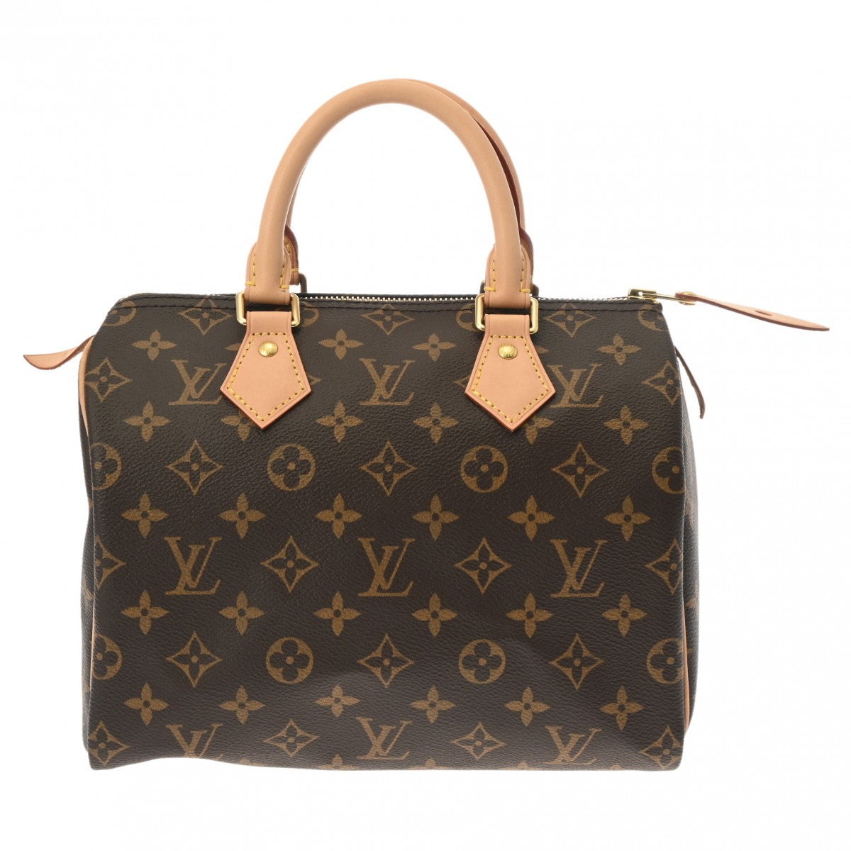 LOUIS VUITTON ルイヴィトン モノグラム スピーディ 25 ブラウン M41109 レディース モノグラムキャンバス ハンドバッグ Aランク 中古 