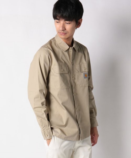 【メンズ】【CARHARTT】カーハート ロングスリーブマスターシャツ I027579