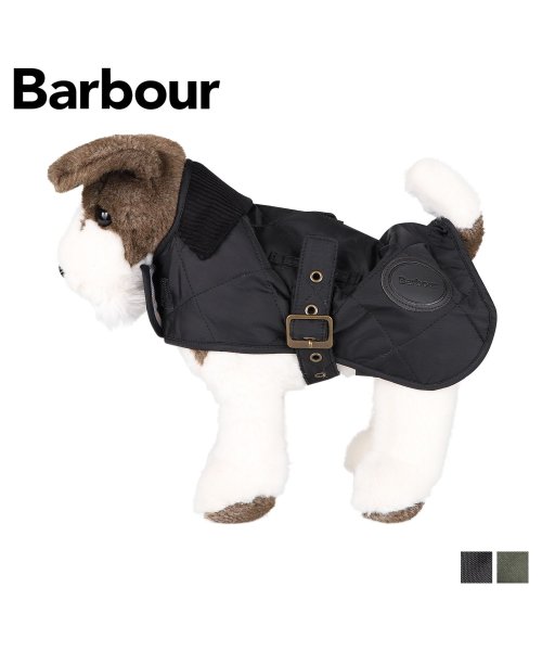 Barbour バブアー ドッグウェア カジュアル 犬服 コート Quilted Dog Coat ブラック オリーブ 黒 DCO0004