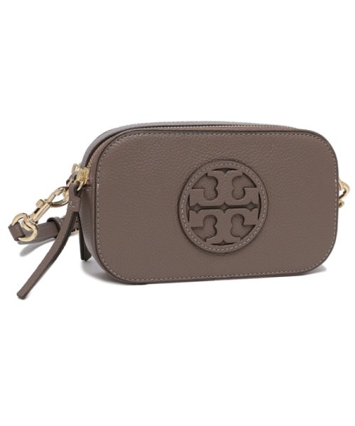 トリーバーチ ショルダーバッグ ミラー グレー レディース TORY BURCH 145667 093