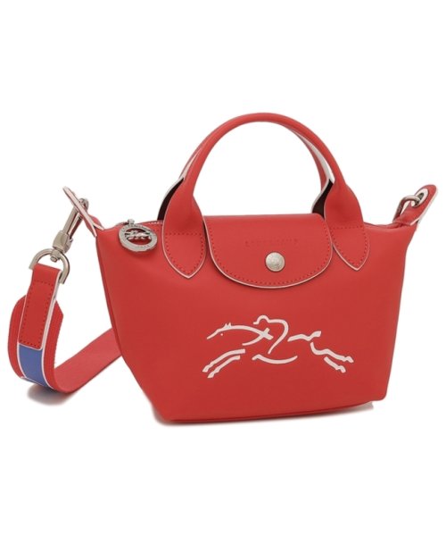 ロンシャン ハンドバッグ ショルダーバッグ プリアージュジョッキー レッド レディース LONGCHAMP 1500 HDA 545 LE PLIAGE JOC