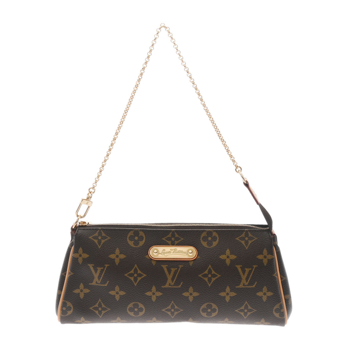 LOUIS VUITTON ルイヴィトン モノグラム エヴァ ブラウン M95567 レディース モノグラムキャンバス ショルダーバッグ Aランク 中古 