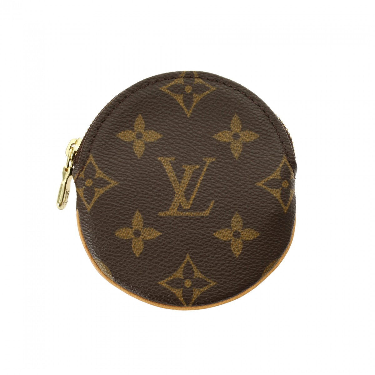 LOUIS VUITTON ルイヴィトン モノグラム ポルトモネロン ブラウン M61926 ユニセックス モノグラムキャンバス コインケース Aランク 中古 