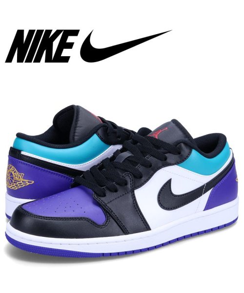 NIKE AIR JORDAN 1 LOW ナイキ エアジョーダン1 ロー スニーカー メンズ ブルー 553558－154