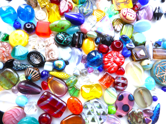 20g mix チェコビーズCzech Glass Beads