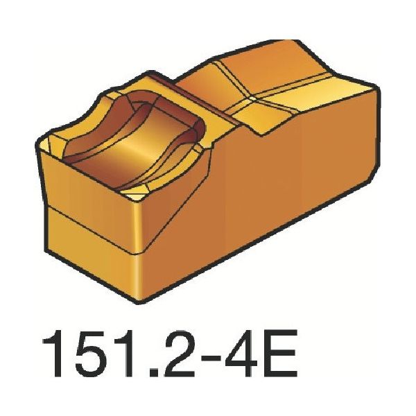 サンドビック TーMax Qーカット 突切り・溝入れチップ(310) H13A R151.2-400 05-4E 1セット(10個)（直送品）