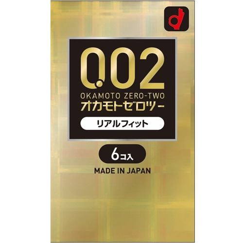 オカモト オカモトゼロツー リアルフィット 6個