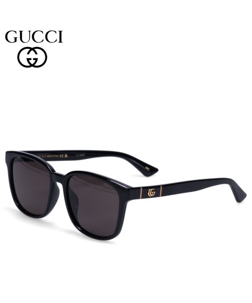 グッチ GUCCI サングラス メンズ レディース アジアンフィット UVカット 紫外線対策 SUNGLASSES ブラック 黒 GG0637SK－001