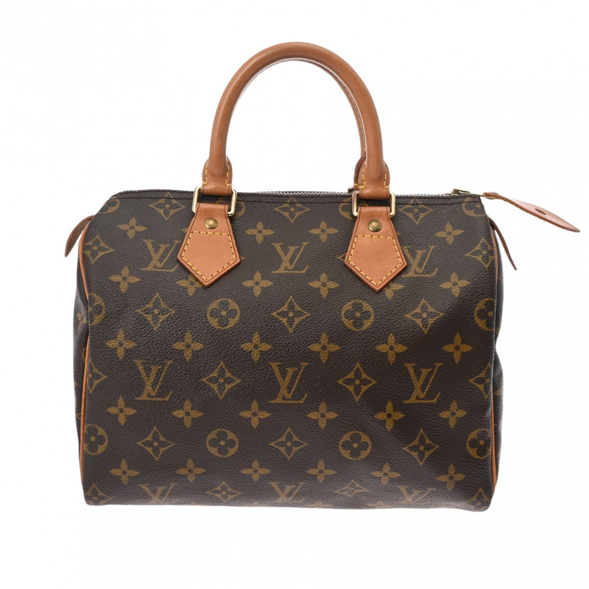 LOUIS VUITTON ルイヴィトン モノグラム スピーディ 25 ブラウン M41528 レディース モノグラムキャンバス ハンドバッグ Bランク 中古 