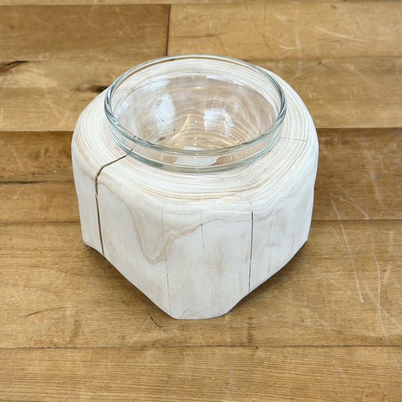 【Pet Table Hinoki】~Log Chic~　No.773