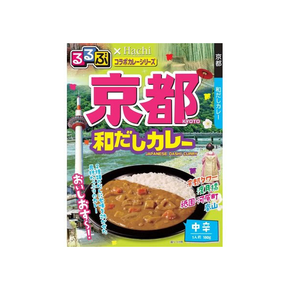 ハチ ハチ食品/るるぶ 京都 和だしカレー 180g FCU4820