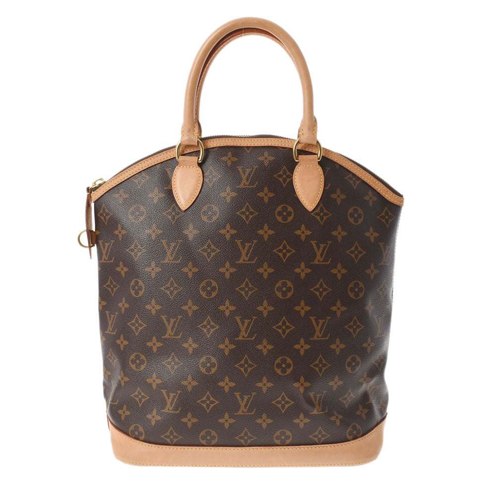 LOUIS VUITTON ルイヴィトン モノグラム ロックイット ヴェルティカル ブラウン M40103 レディース モノグラムキャンバス ハンドバッグ Bランク 中古 