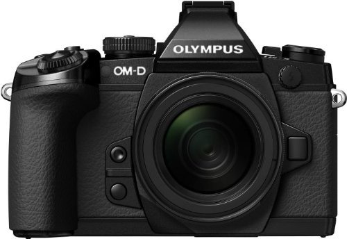 OLYMPUS ミラーレス一眼 OM-D E-M1 12-50mm EZ レンズキット ブラック 防塵 防滴 OM-D E-M1 12-50mm EZ LKIT【中古品】