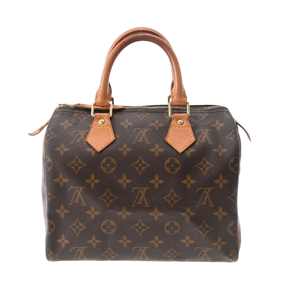 LOUIS VUITTON ルイヴィトン モノグラム スピーディ25 ブラウン M41528 レディース モノグラムキャンバス ハンドバッグ Bランク 中古 