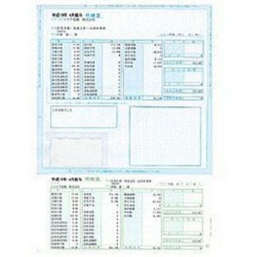 ソリマチ 給与・賞与明細書 封筒型 (100枚) SR2111