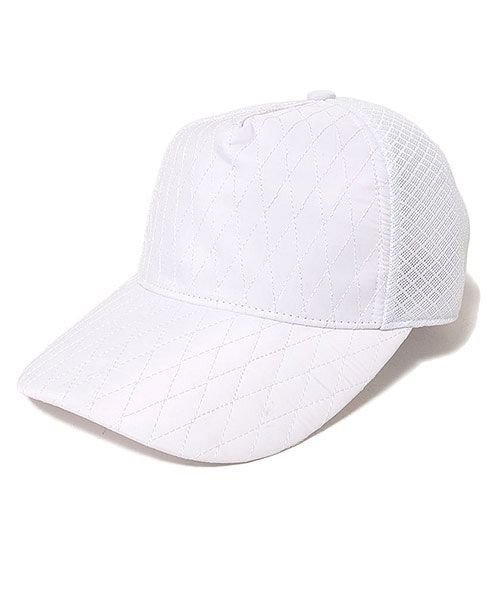 VIOLA メッシュ切り替えキルティングキャップ ヴィオラ ビオラ 帽子 キャップ CAP メンズ 小物 スポーツキャップ キルティング メッシュ