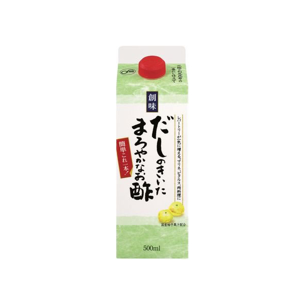 創味食品 だしのきいたまろやかなお酢 500ml FC159MM