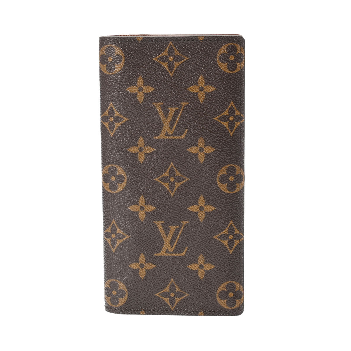 LOUIS VUITTON ルイヴィトン モノグラム ポルトフォイユ ブラザ  ブラウン M66540 ユニセックス モノグラムキャンバス 長財布 Aランク 中古 