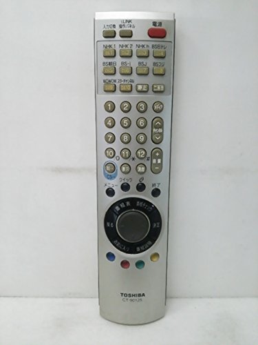 東芝純正 プラズマ・デジタル東芝純正 テレビ用リモコン　CT-90125【中古品】