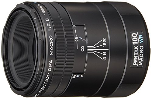 PENTAX 単焦点マクロレンズ 防滴構造 D FA MACRO 100mmF2.8 WR Kマウント フルサイズ・APS-Cサイズ 21910【中古品】