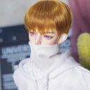 BJD 1/3 1/4  1/6人形 ドール用ウィッグ カツラ 耐熱 ハンドメイドzxww-181