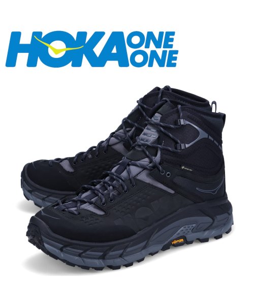 ホカオネオネ HOKA ONE ONE スニーカー ブーツ トー ウルトラ ハイ メンズ TOR ULTRA HI ブラック 黒 1129958