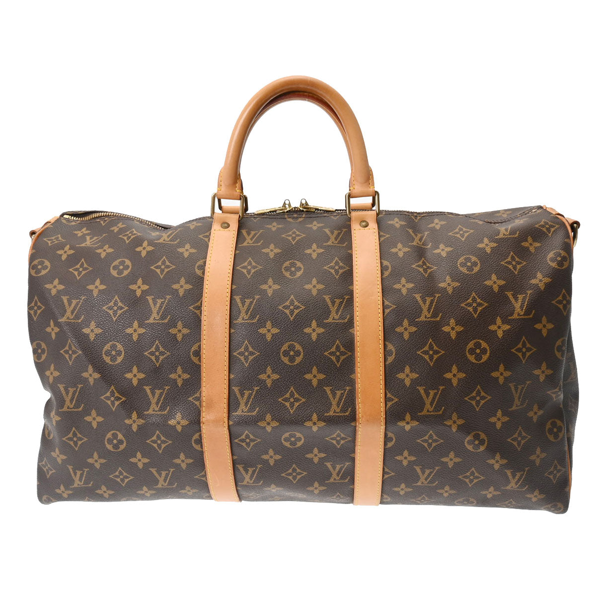 LOUIS VUITTON ルイヴィトン モノグラム キーポル バンドリエール 50 ブラウン M41416 ユニセックス モノグラムキャンバス ボストンバッグ Bランク 中古 