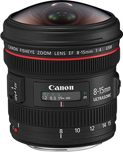 Canon 超広角ズームレンズ EF8-15mm F4L フィッシュアイ USM フルサイズ対応【中古品】