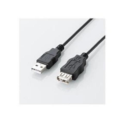 エレコム U2C-JE10BK エコUSB2.0延長ケーブル(AM-AFタイプ) 1.0m