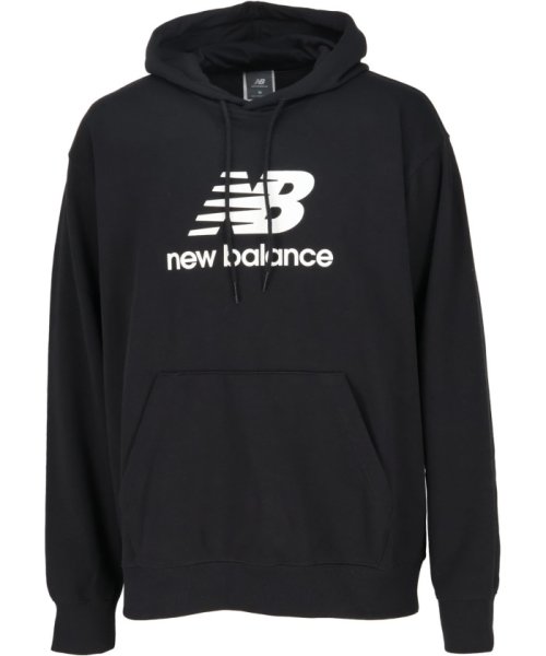 new　balance ニューバランス Sport Essentials Stacked Logo スウェットフーディ パ