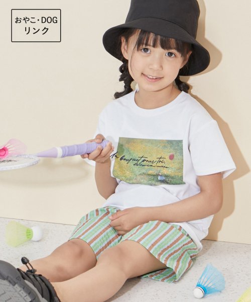 【KIDS】RENU Logo &Photo Tee/リンクコーデ