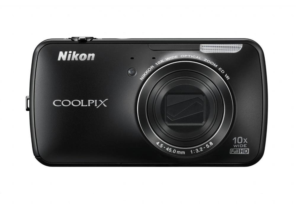 Nikon デジタルカメラ COOLPIX S800c Android搭載 光学10倍ズーム ブラック S800CBK