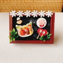 【????????????】ミニチュアフレーム かわいい ネコ カフェ ランチ 雑貨 マグネット