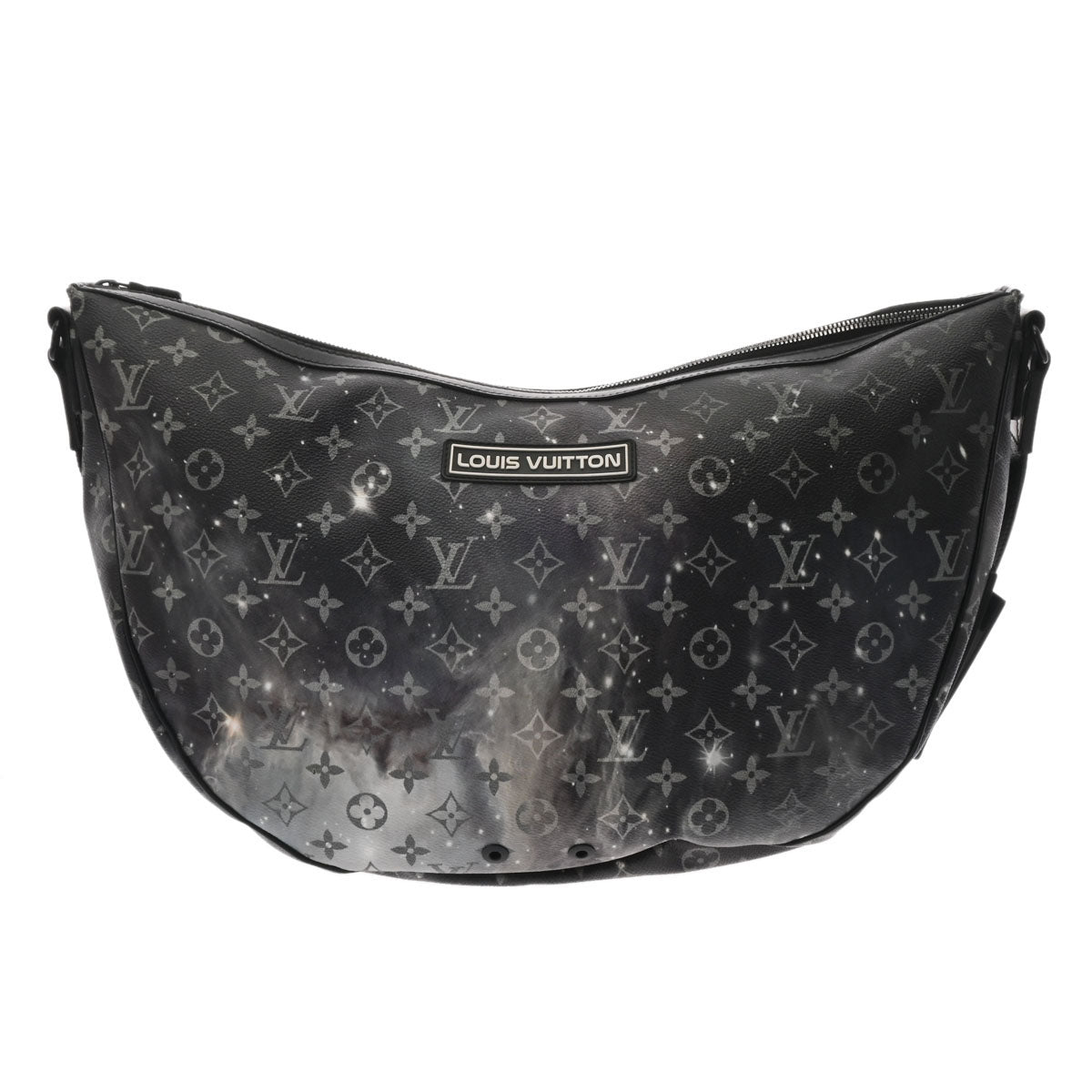 LOUIS VUITTON ルイヴィトン モノグラム ギャラクシー アルファ ホーボー ブラック M44164 メンズ モノグラムギャラクシーキャンバス メッセンジャーバッグ Aランク 中古 