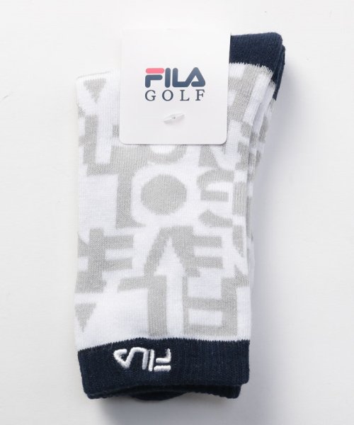 FILA GOLF　クルーソックス