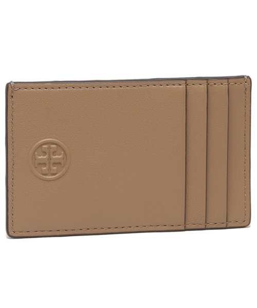 トリーバーチ カードケース フレミング ベージュ レディース TORY BURCH 137147 200