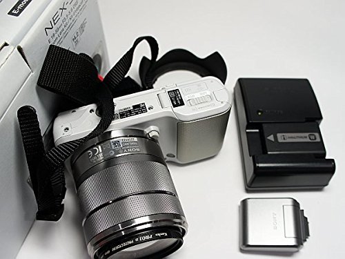 ソニー デジタル一眼α NEX-3 ズームレンズキット ホワイト NEX-3K/W【中古品】