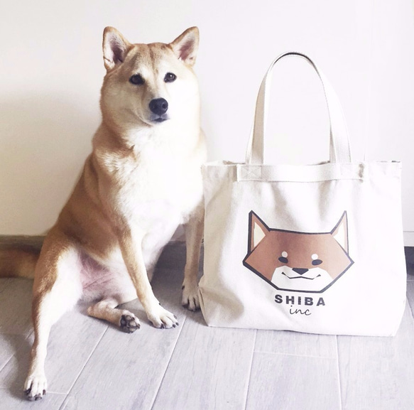 SHIBAincロゴキャンバスバッグ